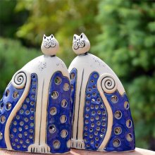 Kočičandy z keramiky