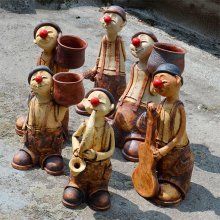 Klauni - šašci z keramiky